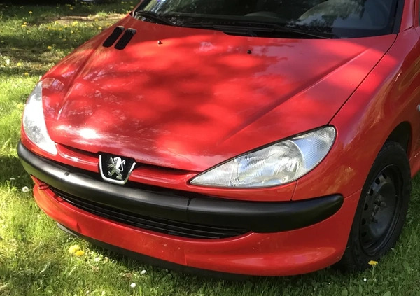 Peugeot 206 cena 7000 przebieg: 64000, rok produkcji 2000 z Kraków małe 254